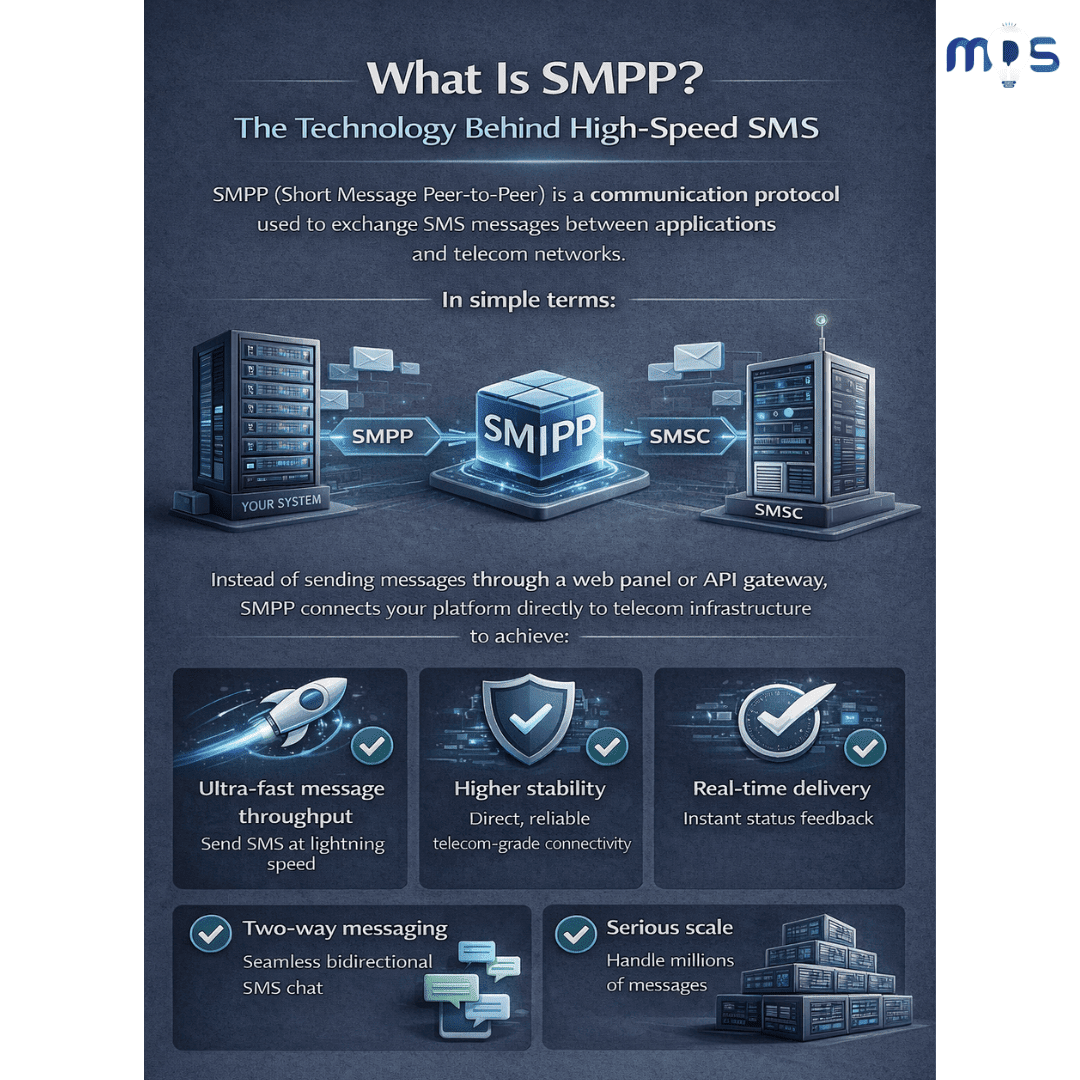 SMPP Explained: Protocol Behind the World’s Fastest SMS Systems